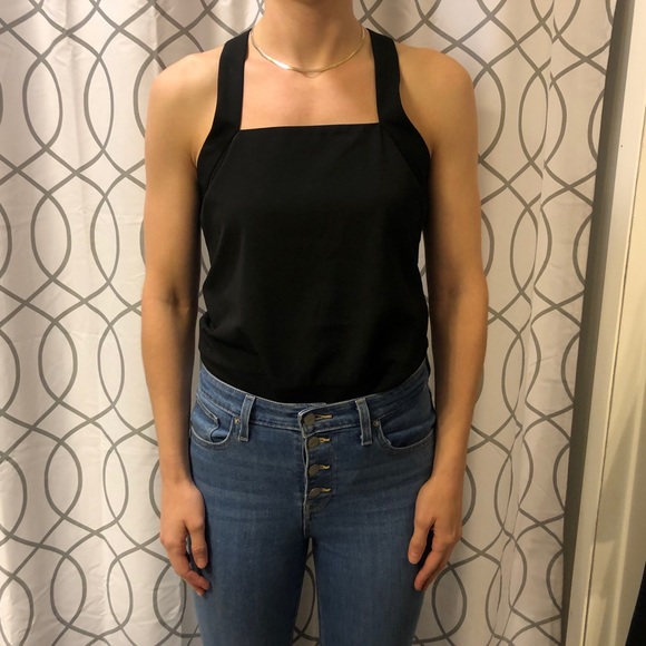 Lovers + Friends Tops - NWT Lovers and friends black bodysuit